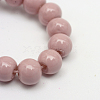 Painted Glass Beads Strands X-DGLA-S071-6mm-B24-4