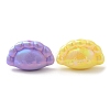 UV Plating Opaque Acrylic Beads SACR-L005-10-3