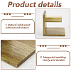 Wood Watch Display Stands ODIS-WH0030-106-4