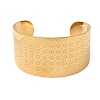 316L Surgical Stainless Steel Cuff Bangles BJEW-D454-01C-G-4