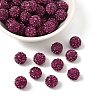 Pave Disco Ball Beads LS-RB-H258-10MM-502-1