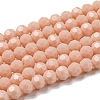 Opaque Glass Beads Stands LS-EGLA-A035-P6mm-D05-1