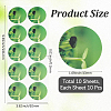10Pcs Self-adhesive Insect Repellent Sticker AJEW-WH20098-069-2