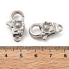Brass Lobster Claw Clasps X-KK-R216-18B-P-2