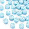 Handmade Polymer Clay Beads CLAY-T019-11D-1