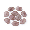 Natural Strawberry Quartz Gemstone Cabochons G-T020-18x25mm-28-1