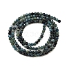 Natural Blue Tourmaline Beads Strands G-G259-D10-2mm-3