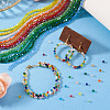 21 Strands 21 Colors Transparent Electroplate Glass Beads Strands GLAA-TA0004-23-7