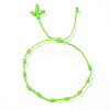 Bohemian Knotted Braided Nylon Cord Bracelets UQ5107-5-1