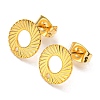 201 Stainless Steel Stud Earrings Finding LS-X-STAS-B045-13G-A-1