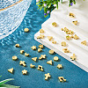 36Pcs 6 Styles Brass Beads KK-TA0002-07-5