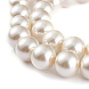 Glass Pearl Beads Strands X-HY-12D-B80-3