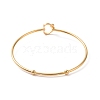 201 Stainless Steel Hollow Out Heart Bangle BJEW-P285-01G-1