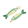 Printed Brass Pendants KK-CBA0A0E-01C-G-2