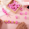 26Pcs 26 Styles Acrylic European Beads OACR-TA0004-42-5