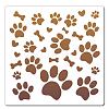 PET Plastic Drawing Painting Stencils Templates DIY-WH0244-162-1