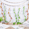 Artificial Hanging Eucalyptus Wall Decor AJEW-WH0258-899-5