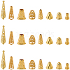 80Pcs 8 Styles Alloy Bead Cone & Bead Caps FIND-SP0020-74-7