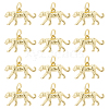 12Pcs Rack Plating Brass Pendants KK-HS0001-27-1
