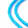 Synthetic Turquoise Beads Strands TURQ-G110-4x2mm-06-2