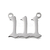 304 Stainless Steel Pendants STAS-D382-04A-P-1