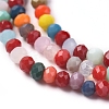 Imitation Jade Glass Beads Strands GLAA-E415-01B-3
