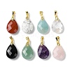 Natural Mixed Stone Pendants G-Q005-02G-1