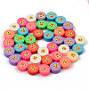 Handmade Polymer Clay Beads Strands X-CLAY-N008-004-2