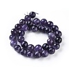 Natural Amethyst Beads Strands G-F653-22-2