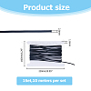 10.94 Yards 1Set Round Polyester Elastic Cords OCOR-NB0001-96B-2