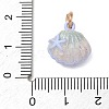 Alloy Enamel Pendants AL-CBA7219-02B-3