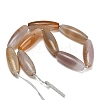 Natural Agate Beads Strands G-L654-G20-01A-4