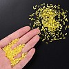 Transparent Colours Luster Glass Bugle Beads SEED-N005-001-A12-5