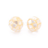 Resin Beads SSHEL-T014-38-12mm-05-2