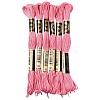 6Bundles Polyester Embroidery Floss OCOR-YW0001-25G-1