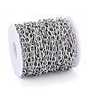 Tarnish Resistant 304 Stainless Steel Cable Chains CHS-F011-02A-P-4