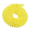 Transparent Glass Bead Strands LS-GLAA-G013-6mm-68-3