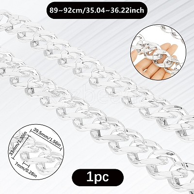 CCB Plastic Curb Chains FIND-SP0003-20B-01-1