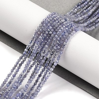 Natural Tanzanite Beads Strands G-F770-C04-03-1