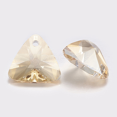 Faceted Glass Rhinestone Charms X1-RGLA-F050-A-001GS-1