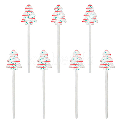 14Pcs Wooden Cake Toppers Decorations DIY-CN0005-56B-1