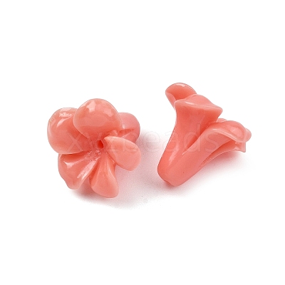 Dyed Synthetic Coral Beads GG-H001-01C-06-1
