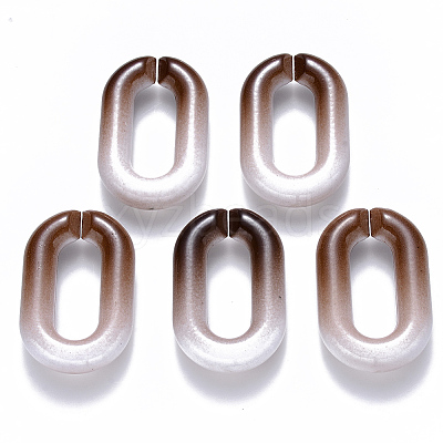 Two Tone Opaque Acrylic Linking Rings LS-OACR-S036-006A-M02-1