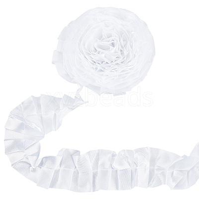 Ruffled Cloth Ribbon DIY-WH0410-37-1
