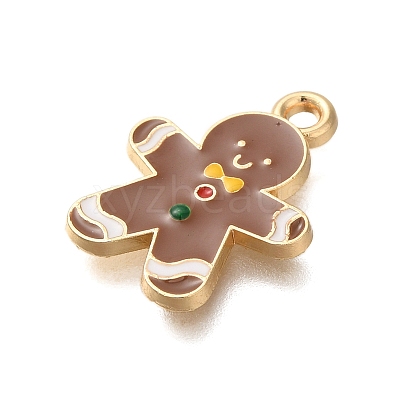 Christmas Theme Alloy Enamel Pendants FIND-M039-02I-1