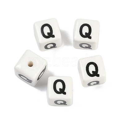 Porcelain Beads PORC-R003-08Q-1