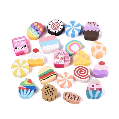 Handmade Polymer Clay Cabochons CLAY-Q244-06-1