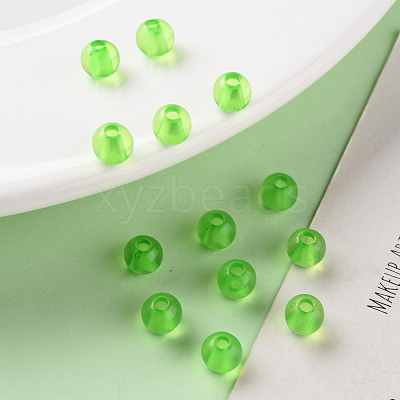 Transparent Acrylic Beads MACR-S370-A6mm-734-1