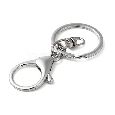 Alloy Keychain Clasp Findings KEYC-D050-03P-1