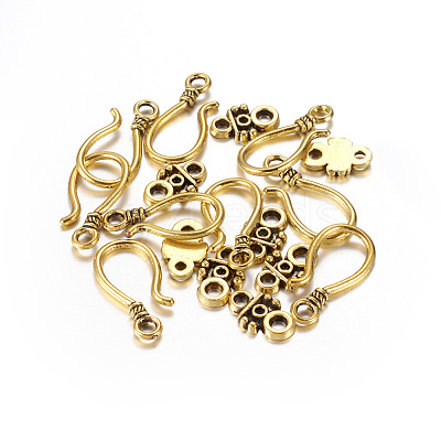 Alloy Hook Clasps LS-PALLOY-2781-AG-LF-1